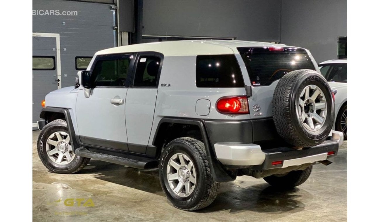 Toyota FJ Cruiser 2018 Toyota FJ Cruiser GXR, Agency Warranty, Full Service History, Single Owner, GCC