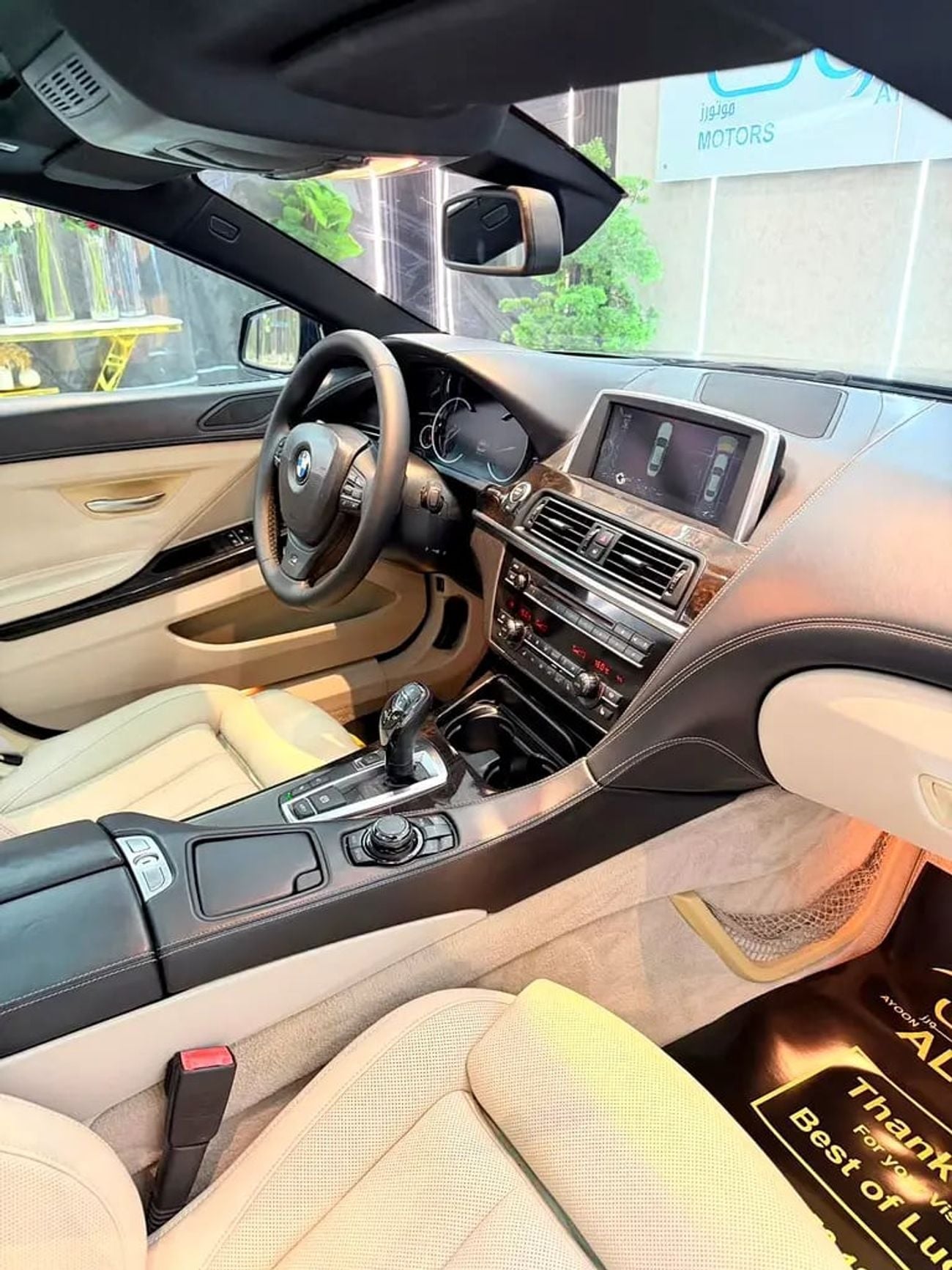 بي أم دبليو 640i STD LOVELY PEPSI COLOR 640i V6 || RADAR || GRAND COUPE || LOW MILEAGE