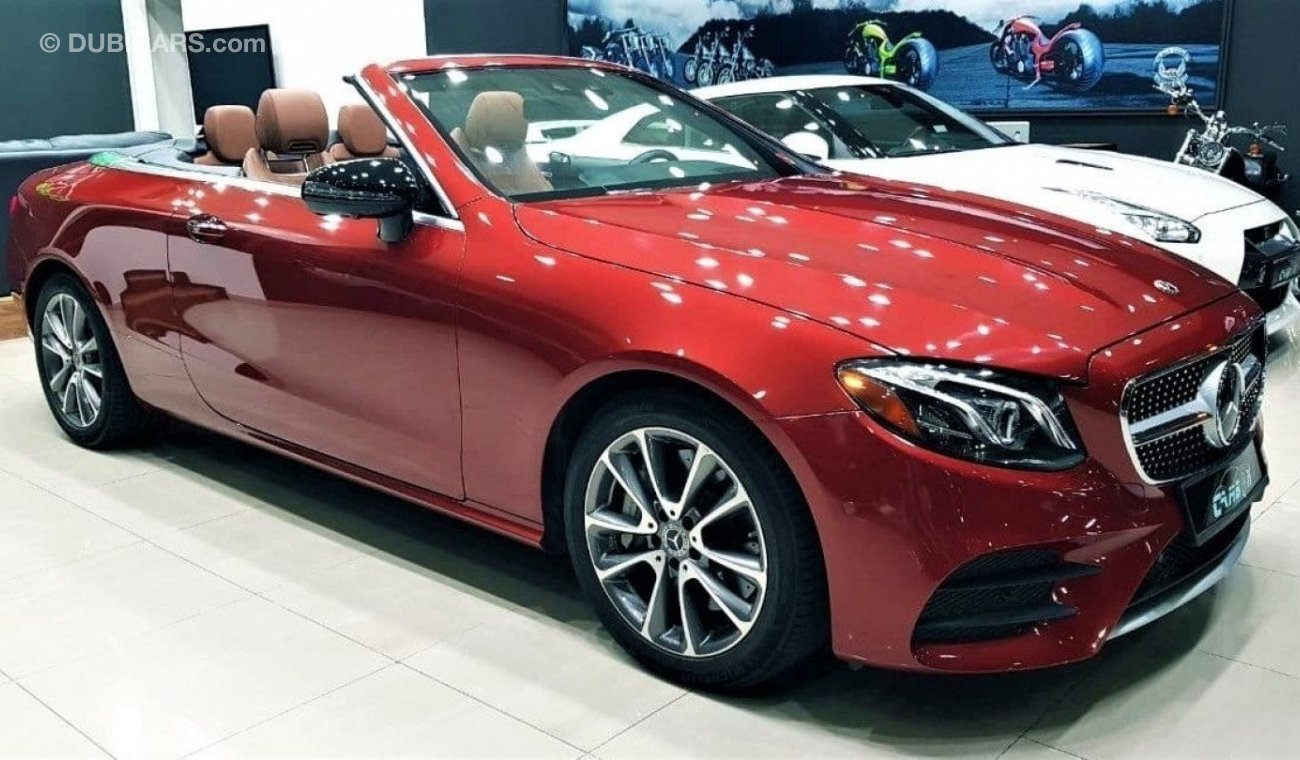 Mercedes-Benz E 450 MERCEDES E 450 CONVERTABLE 2019 MODEL IN A BEAUTIFUL CONDITION FOR 189K AED