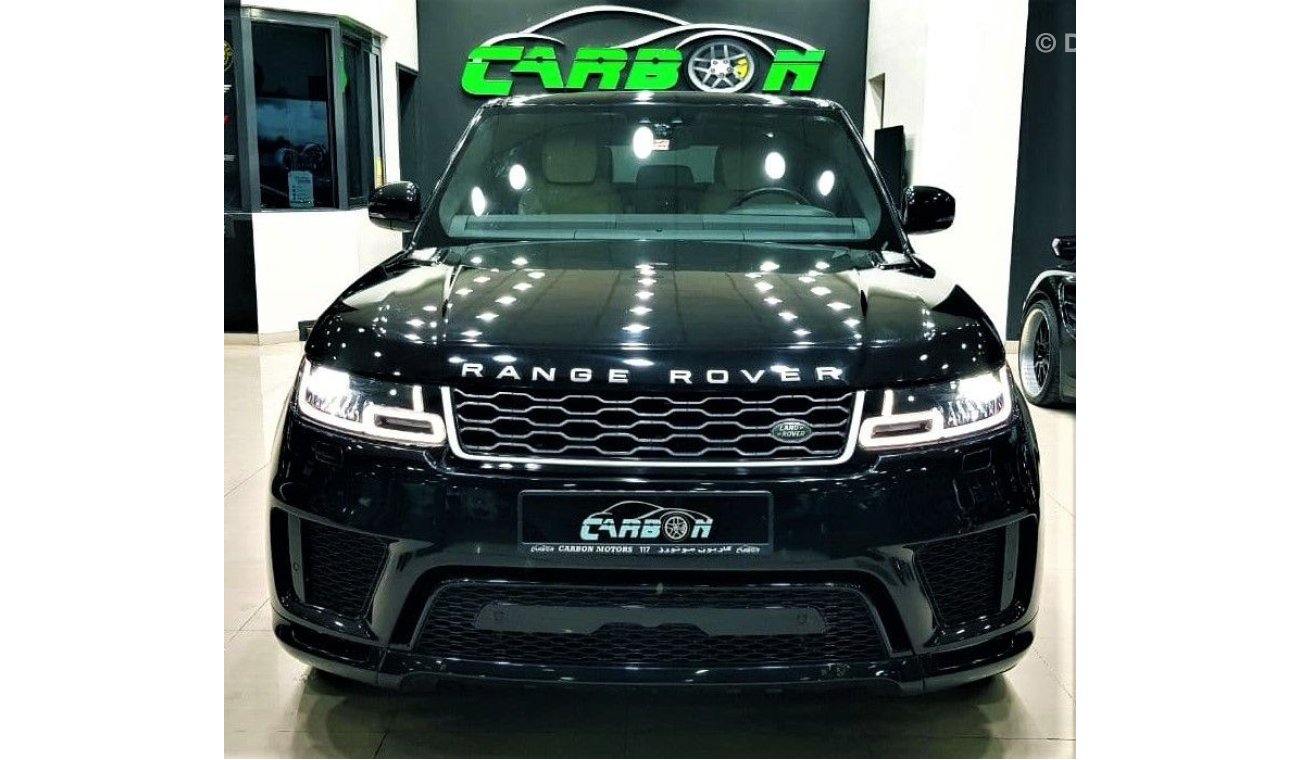 لاند روفر رانج روفر سبورت سوبرتشارج RANGE ROVER SPORT V6 SUPERCHARGED 2018 MODEL WITH 45K KM FOR 239,000 AED ONLY