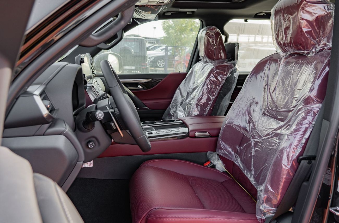 لكزس LX 700h 2026 Lexus LX700h Signature 3.5L AT Hybrid 7Seats (Black-Red)