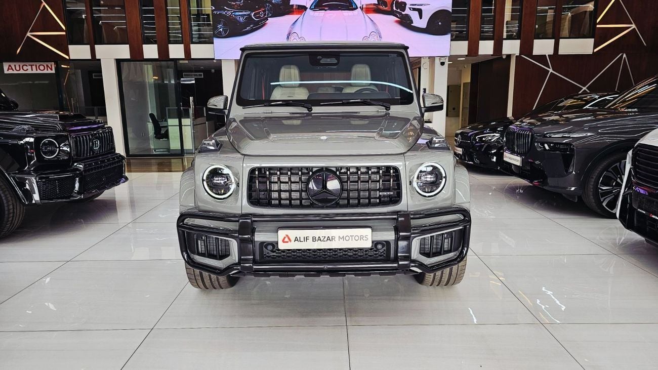 مرسيدس بنز G 63 AMG STD 2026 G63 AMG NARDO GREY DOUBLE NIGHT PACKAGE