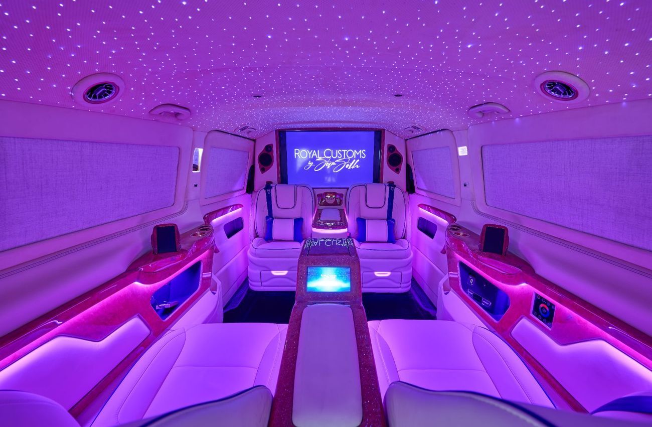 Mercedes-Benz V 300 2026 “LA REINE” – Handcrafted by ROYAL CUSTOMS in Dubai (5 Year Warranty)