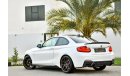 BMW M235i Agency Warranty and Service Contract! - BMW M235i - GCC - AED 2,281 PER MONTH - 0% DOWNPAYMENT