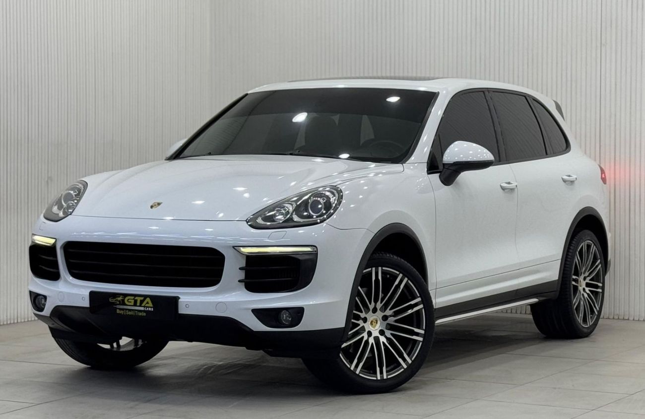 Porsche Cayenne S Platinum Edition 3.6L 2016 Porsche Cayenne S, Service History, Excellent Condition, GCC