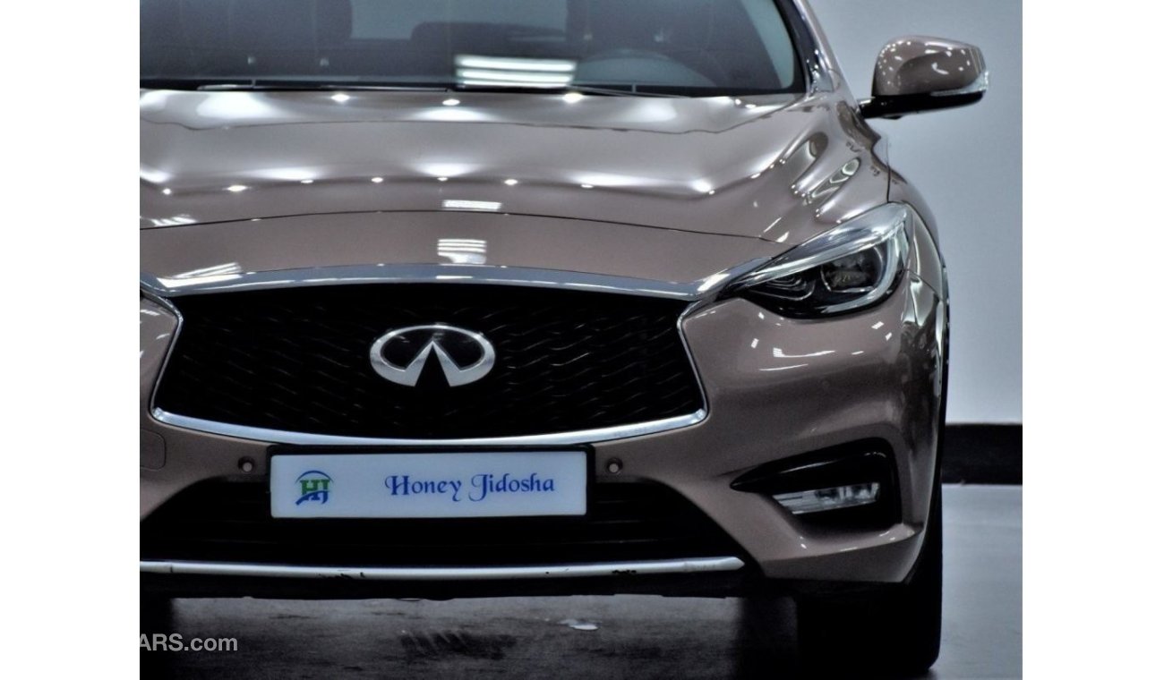 Infiniti Q30 EXCELLENT DEAL for our Infiniti Q30 ( 2018 Model! ) in Brown Color! GCC Specs