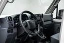 Toyota Land Cruiser 70 LC 78 HARDTOP 4.0L AT - White Inside Bluish Grey | Export Only