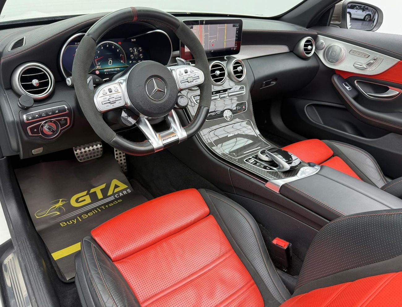 Mercedes-Benz C 63 S 2019 Mercedes Benz C63 S AMG Cabriolet, Warranty, Excellent Condition, GCC