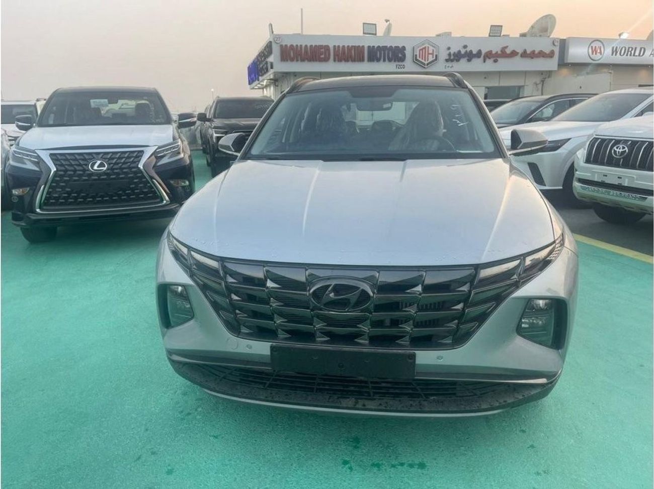 Hyundai Tucson 2024 NEW HYUNDAI TUCSON 1.6L SILVER FABRIC SEATS FULL