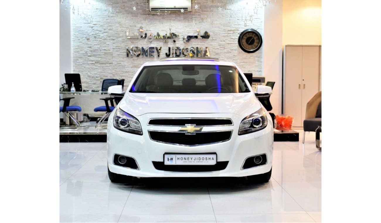 شيفروليه ماليبو AMAZING Chevrolet Malibu LTZ 2013 Model!! in White Color! GCC Specs