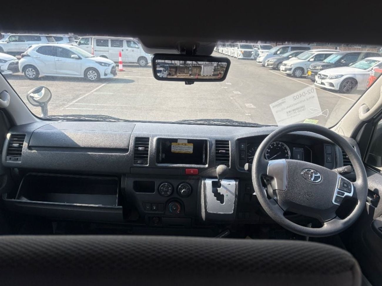 تويوتا هاياس 2026 TOYOTA RHD HIACE LONG VAN 2.0L PETROL DX-GL PACKAGE BRAND NEW 0KM