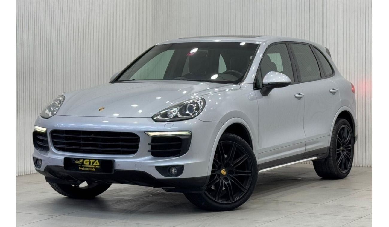 Porsche Cayenne 2018 Porsche Cayenne Platinum Edition, One Year Warranty, Service History, Excellent Condition, GCC