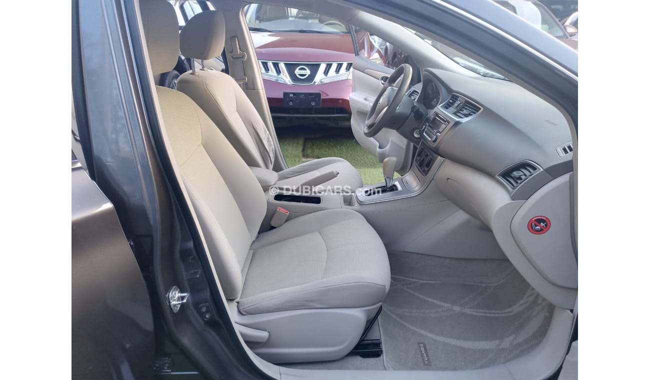 نيسان سنترا 1600 سى سى خليجى موديل 2016 لون رمادى بحالة ممتازة تكييف باور سنتر لوك تحكم مرايا لاتحتاج لأى مصاريف