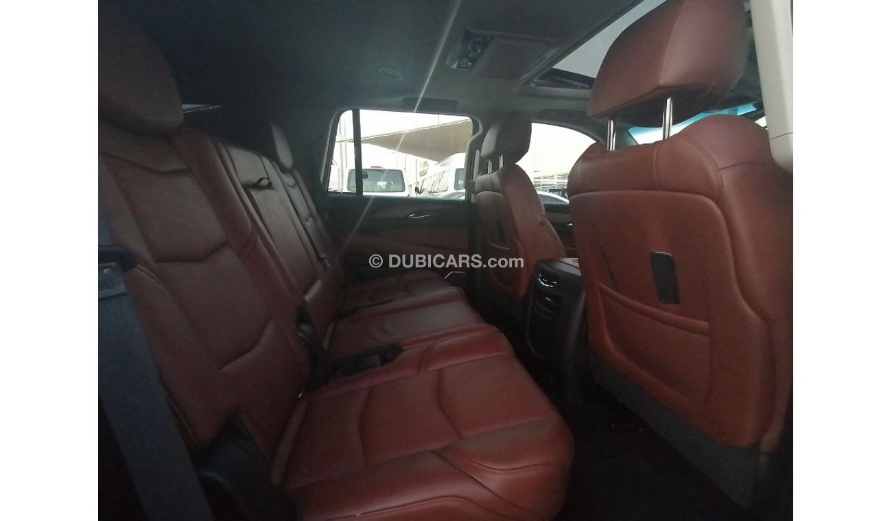 كاديلاك إسكالاد كاديلاك اسكاليد بلاتينيوم ٢٠١٦ مواصفات خليجيه فل اوبشن رقم 1 بدون حوادث او صبغ نهائيا بحالة الوكاله