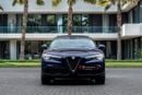 ألفا روميو ستيلفيو Stelvio | 1,273 P.M | 0% Downpayment | Pan Roof | Alfa Romeo History | Adaptive Cruise!