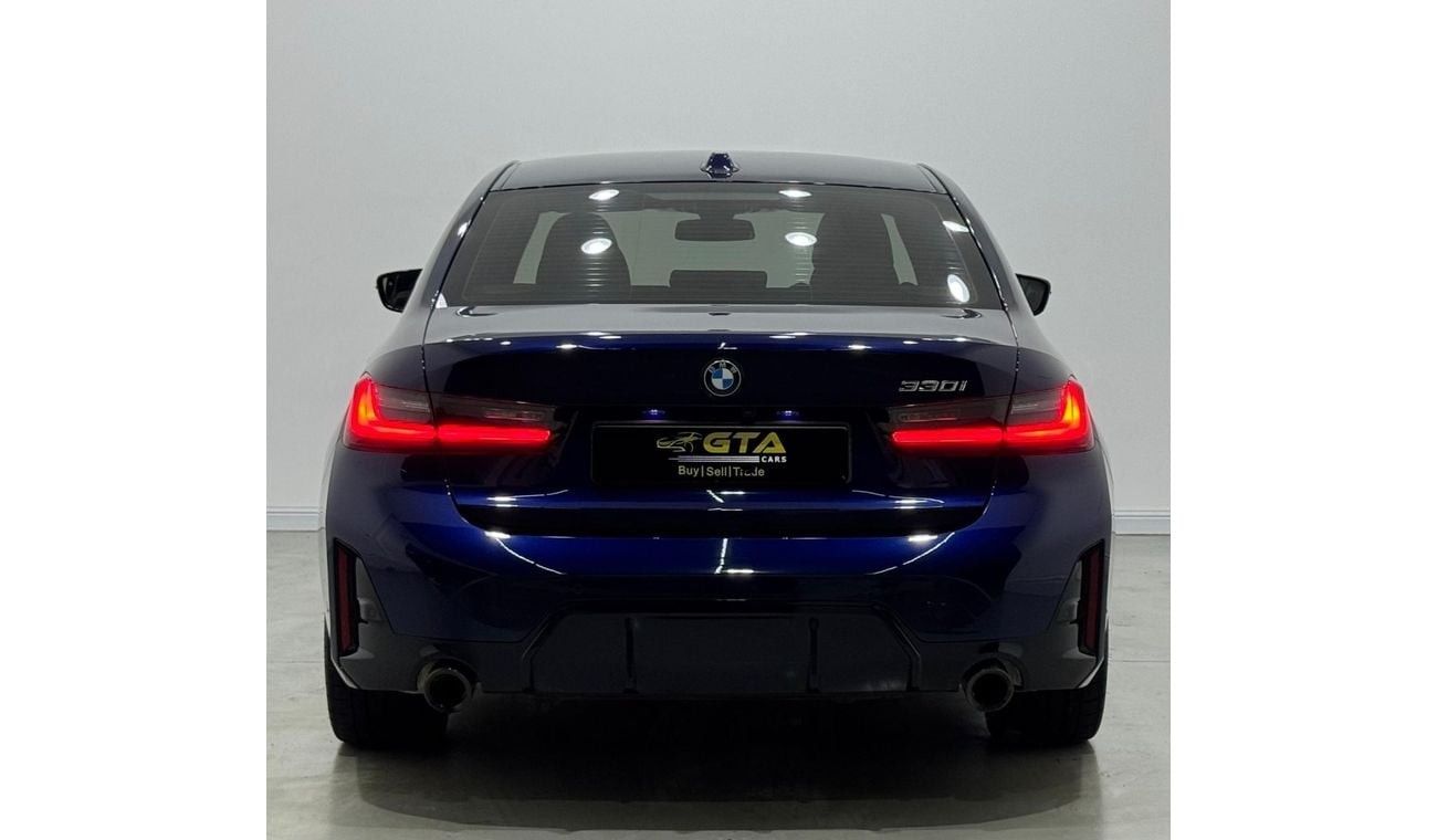 BMW 330i M-Sport 2023 BMW 330i M-Sport, 2028 BMW Warranty + Service Pack, Low Kms, GCC