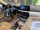 BMW 520i Middle East Edition 2.0L LUXURY ELITE BLACK BMW 520i || TOP RANGE || GCC || SCREENS || LIKE NEW || F