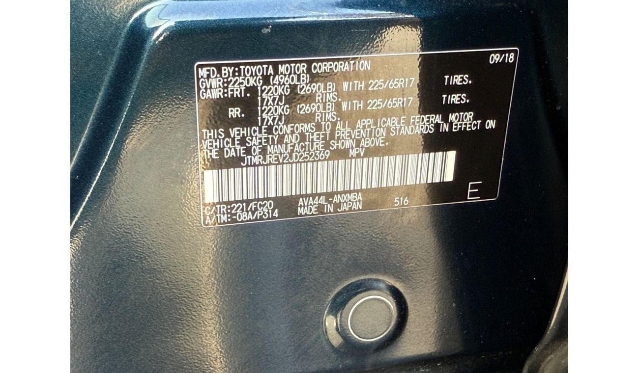 Toyota RAV4 RAV4 Xle Hybrid 4x4