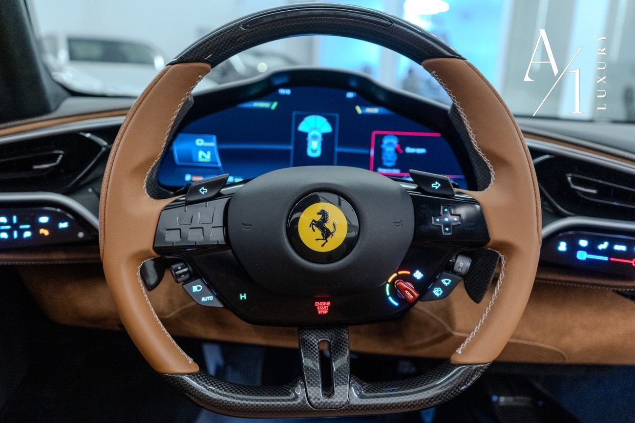 Ferrari 296 GTS 2023 Ferrari 296 GTS, Service Pack, Delivery Kms, 830 HP, Carbon Fiber Package, Japanese Spec