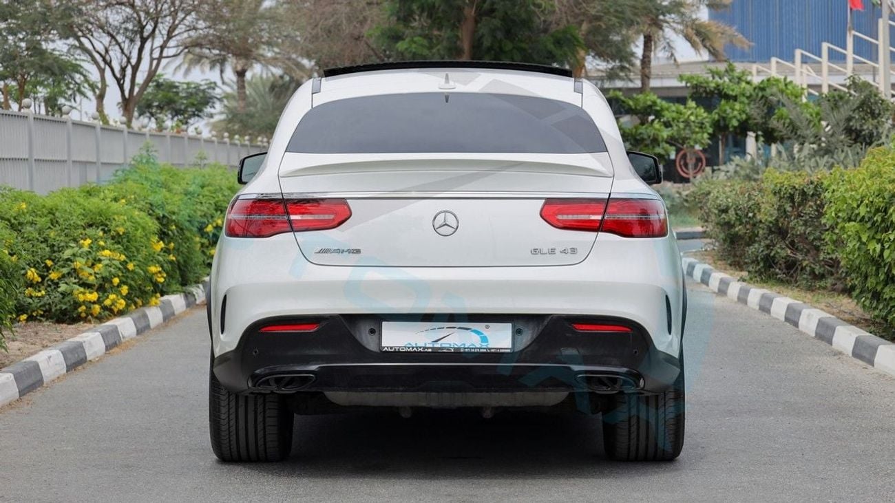 مرسيدس بنز GLE 43 AMG Coupe 4MATIC V6 3.0 BITURBO 2018 62500Km