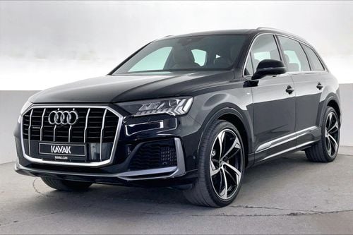 Audi Q7 55 TFSI quattro S-Line Luxury/High Option | National Day Celebration | Guaranteed Warranty | 0 Down 