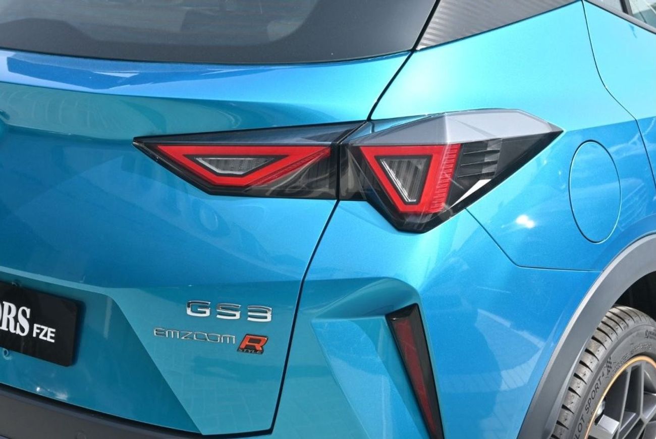 جي إي سي GS3 إمزوم GAC GS3 Emzoom R 1.5L Turbo, FWD, 7 DCT, Color Blue, Model 2024