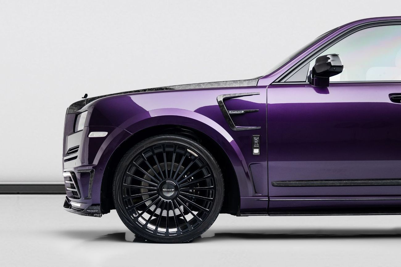 Rolls-Royce Cullinan 2021 Rolls Royce Cullinan Mansory Black Badge, 1 Year Warranty, Service History, Low KMs, European