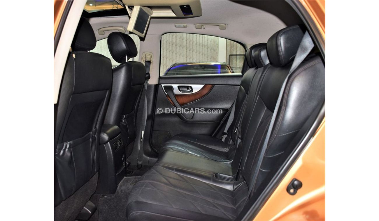 Infiniti FX50 EXECELLENT DEAL for our Infiniti FX50 S 2009 Model!! in Orange Color! GCC Specs