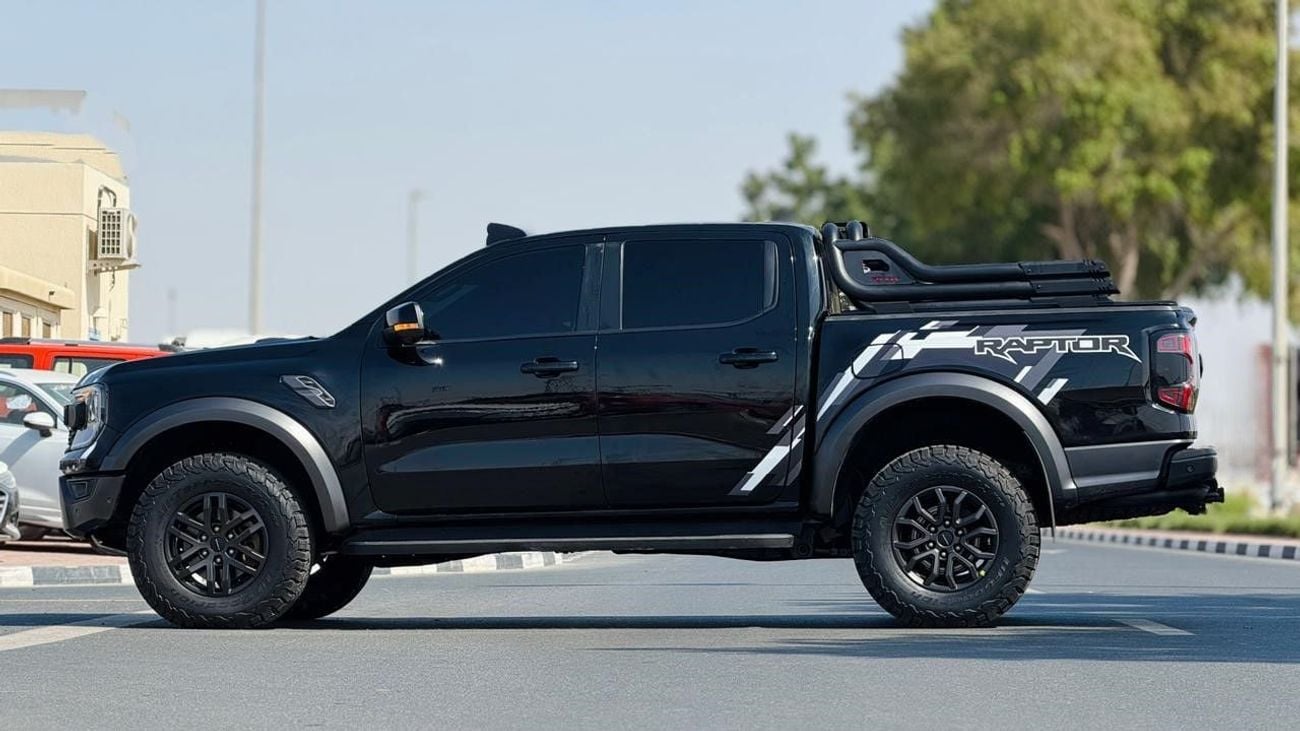 Ford Ranger Raptor 2024| 3.0L PETROL | AT | RHD | HEAVY SPORTS BAR | ROOF MOUNTED LED LIGHTS | ELECTRIC SEATS | BOOT SH