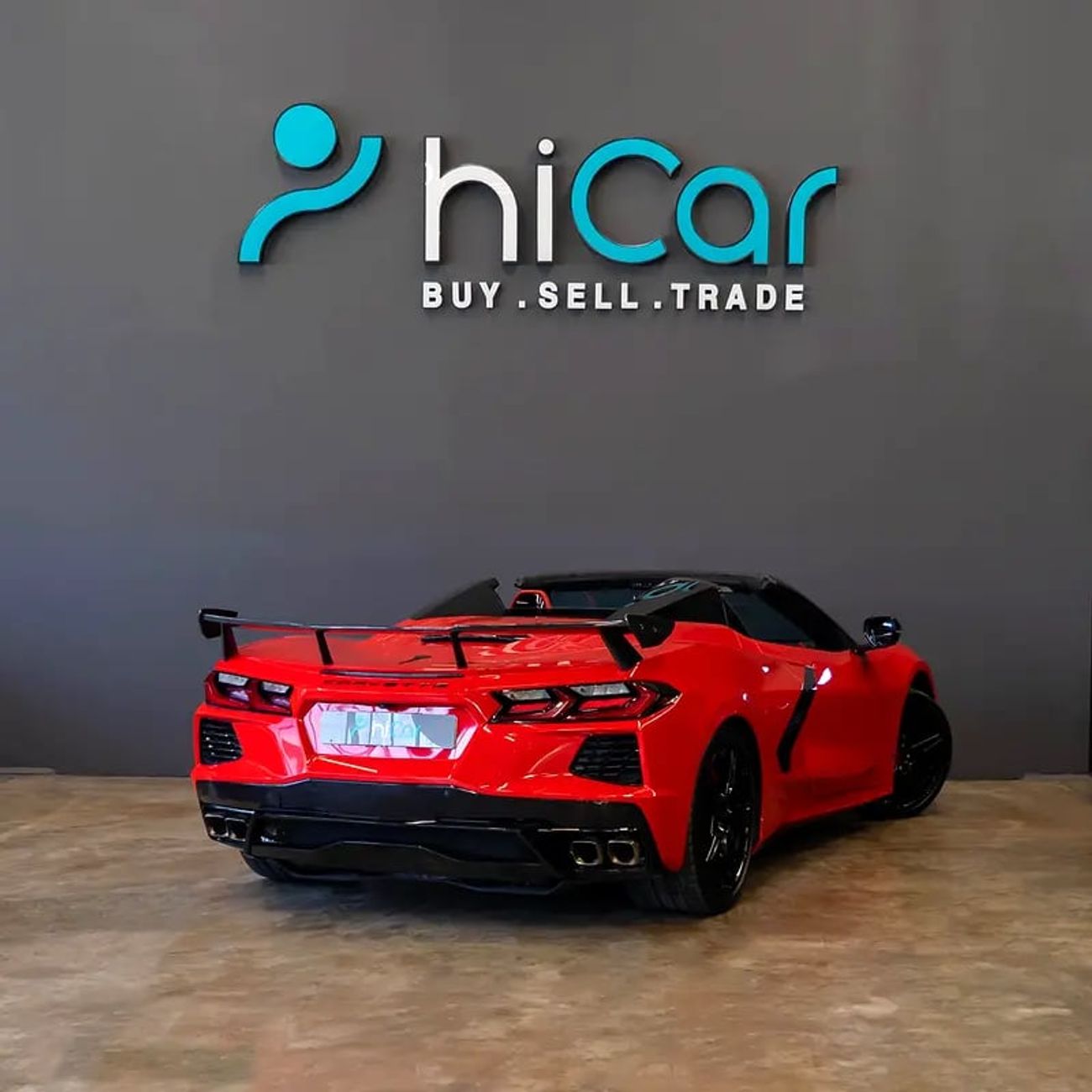 Chevrolet Corvette 3LT 6.2L (490 HP) Convertible AED 6,515 P.M • 0% Downpayment • Chevrolet Corvette C8 3LT Z51 • 1 Yea