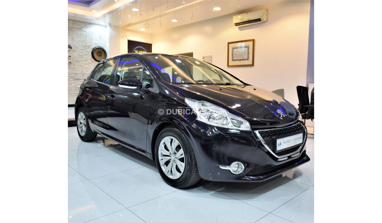 Peugeot 208 EXCELLENT DEAL for our FULL! Peugeot 208 2015 Model!! in Dark Blue Color! GCC Specs