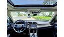 Honda Civic RS 940-Monthly l 1.5 Turbo l Full Option, Sunroof, Leather l Warranty