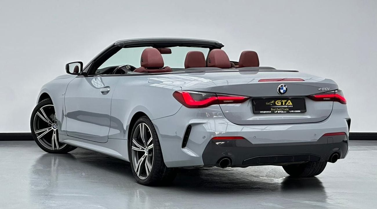 بي أم دبليو 420i 2022 BMW 420i M-Sport Cabriolet, 2026 BMW Warranty + Service Contract, BMW Full Service History, GCC
