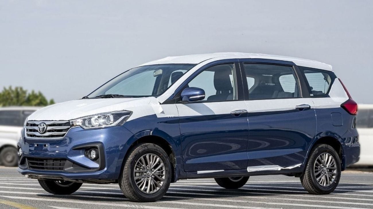 Toyota Rumion STD (NON GCC) E:\NEW CAR MIX\(LHD) TOYOTA RUMION 1.5P AT MY2023 – BLUE