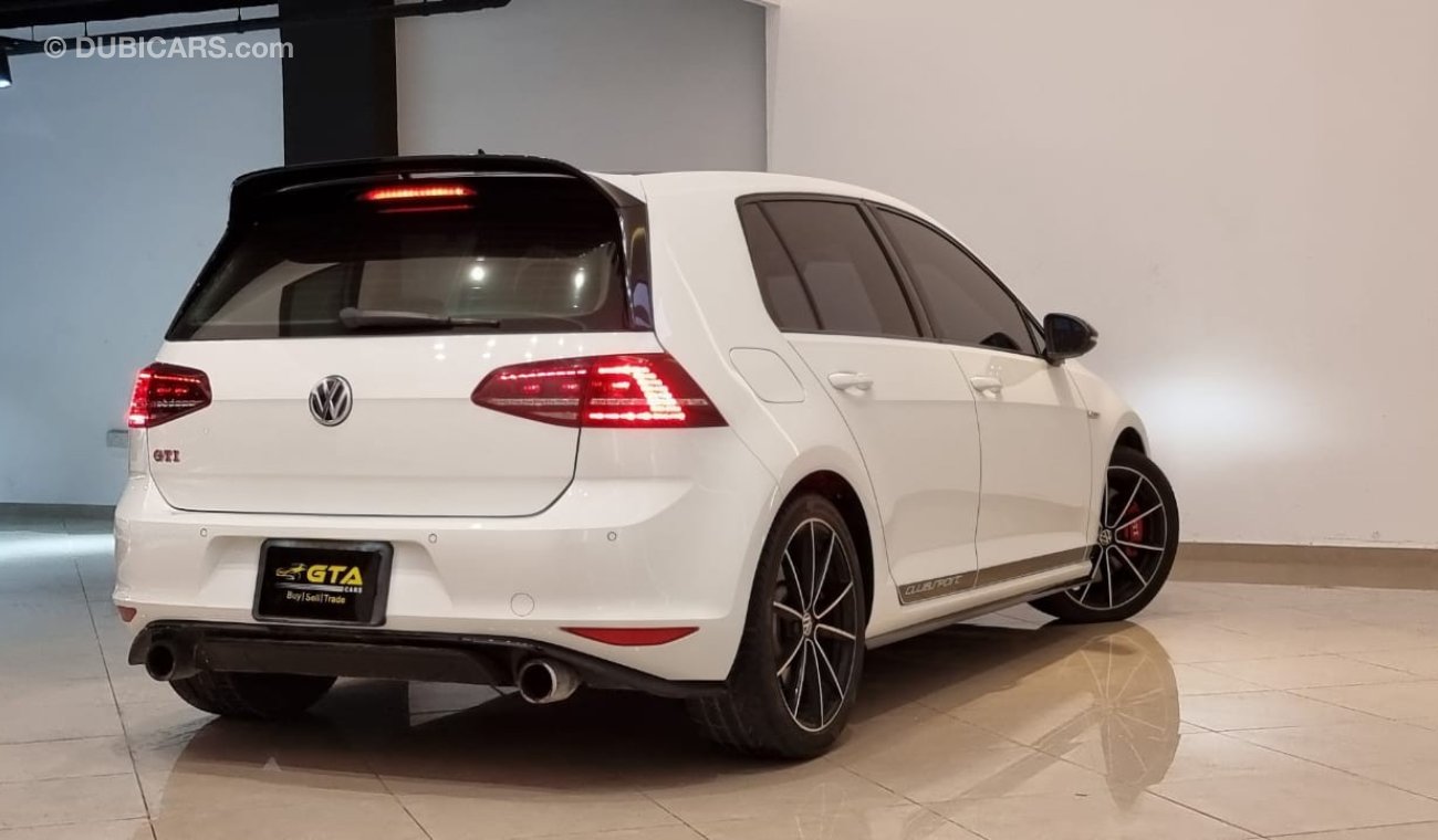 Volkswagen Golf 2017 Volkswagen GTI Clubsport, Warranty, Full VW Service History, Low KMS, GCC