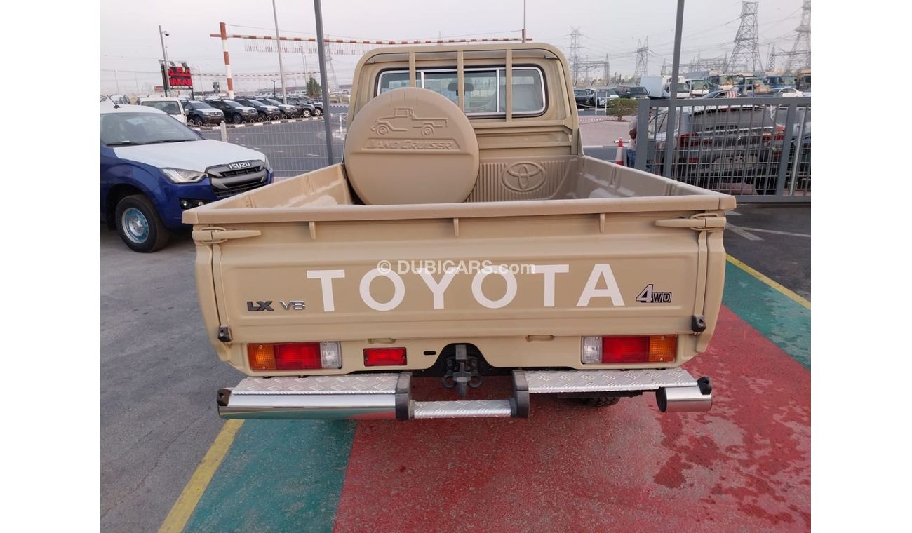 Toyota Land Cruiser Pick Up single Cabin 4.5L Diesel M/T 4X4 Beige color with Winch