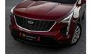 كاديلاك XT4 Premium Luxury | 2,448 P.M  | 0% Downpayment | 350T | AGENCY MAINTAINED