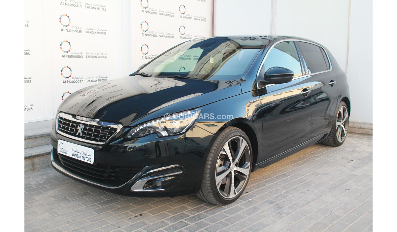 Peugeot 308 1.6L GT LINE 2016 MODEL WITH LOW MILEAGE