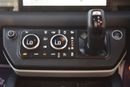 لاند روفر ديفندر 2021Model 2.0 petrol Engine full option tap of the range colour white Transmission Automatic Interio