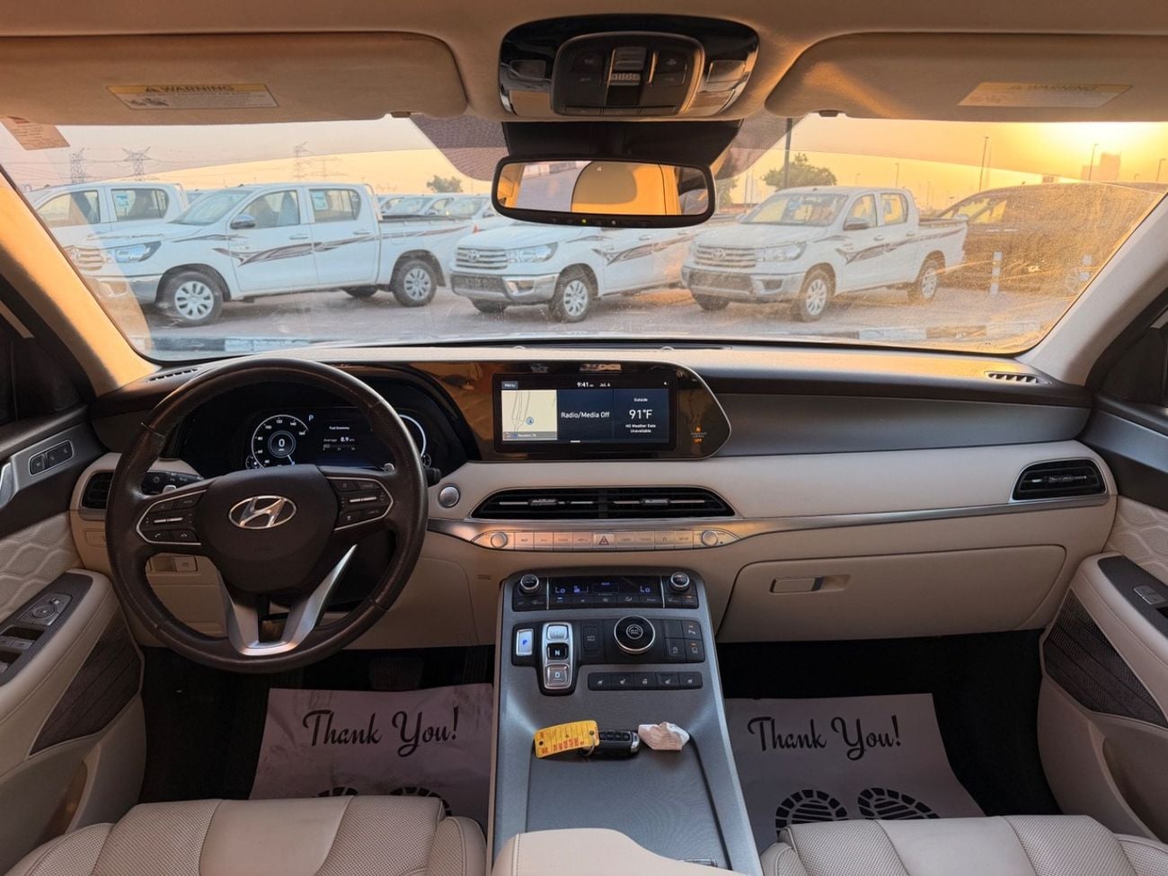 Hyundai Palisade PREMIUM NAPPA 2020 HYUNDAI PALISADE LIMITED 360CAMERA DOUBLE SUNROOF FULL OPTIONS IMPORTED FROM USA