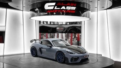 بورش كايمان GT4 RS Weissach - 2022 - GCC Specs - Under Warranty