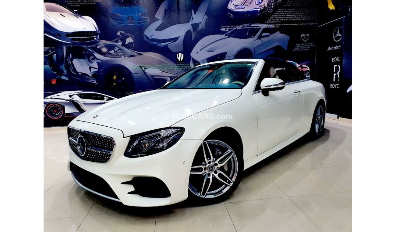 Mercedes-Benz E450 Coupe CONVERTIBLE - 2019 - 4000KMS ONLY - ONE YEAR WARRANTY - ( 2,950 AED PER MONTH)
