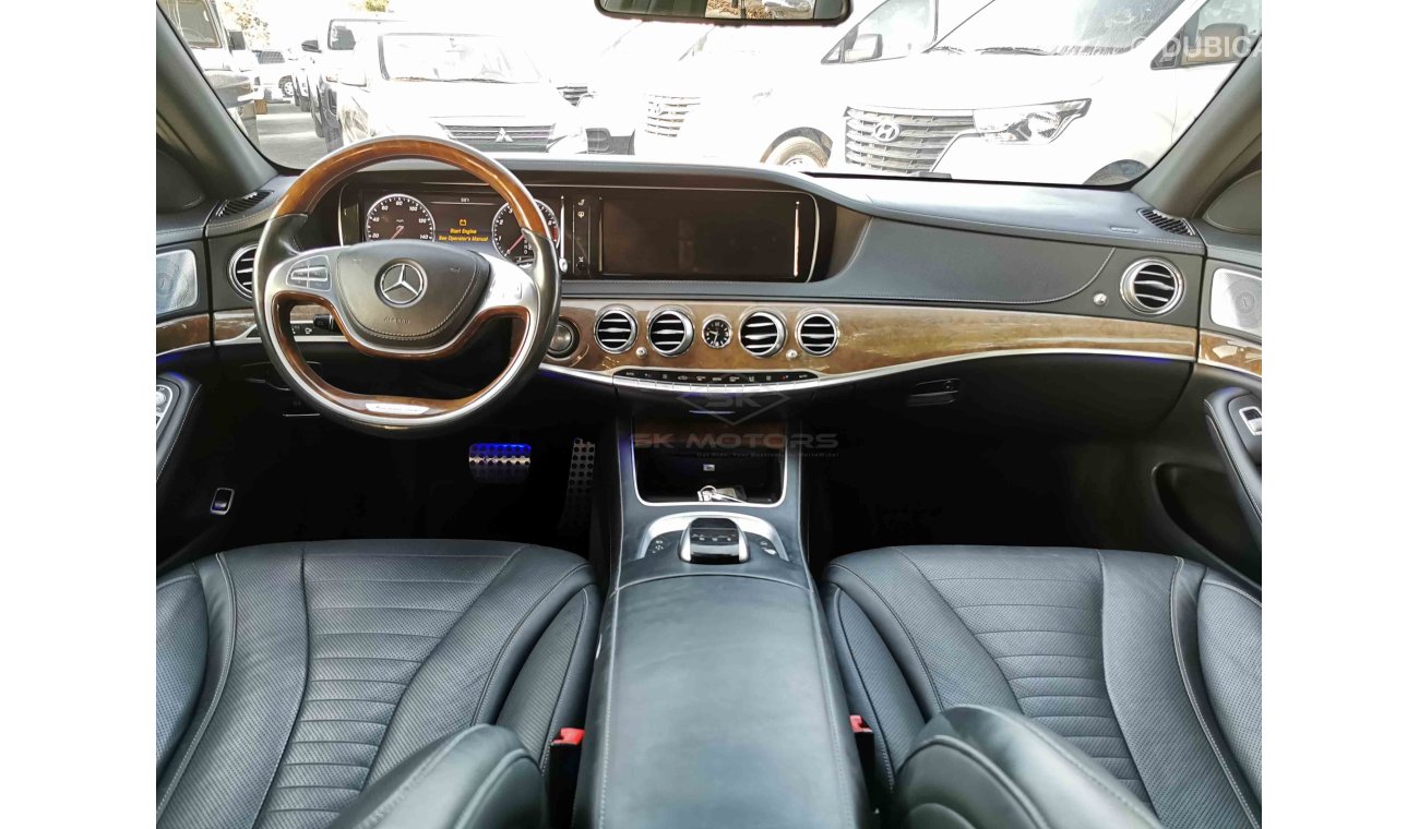Mercedes Benz S550 5.5L, 20" Rims, Power & Memory Seats, 360° Camera, Leather Seats, Twin Sunroof, DVD-USB (LOT # 732)