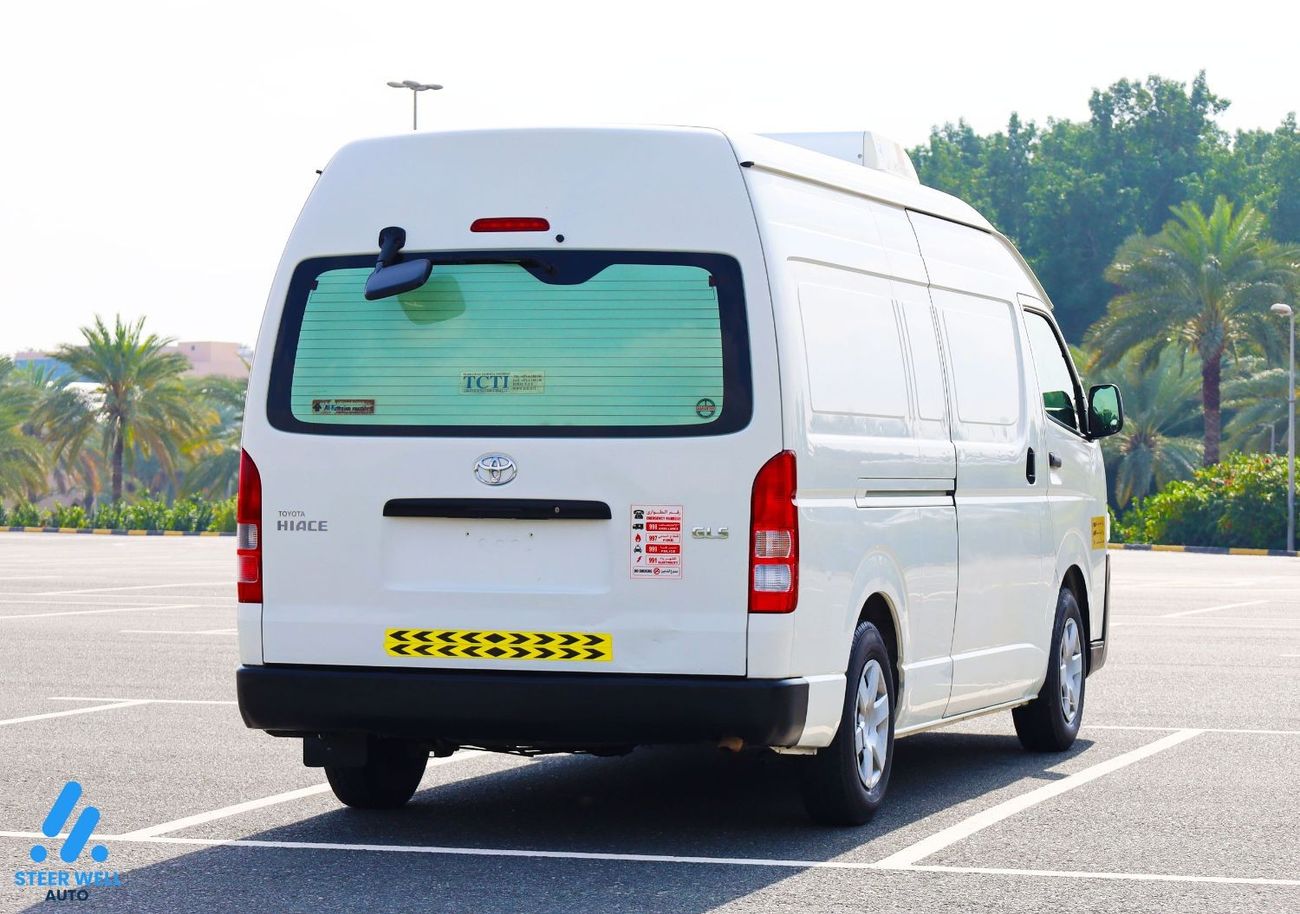 Toyota Hiace GLS - High Roof LWB 2018 Chiller Van 2.7L Petrol M/T RWD - GCC Specs - Ready to Drive - Book Now!