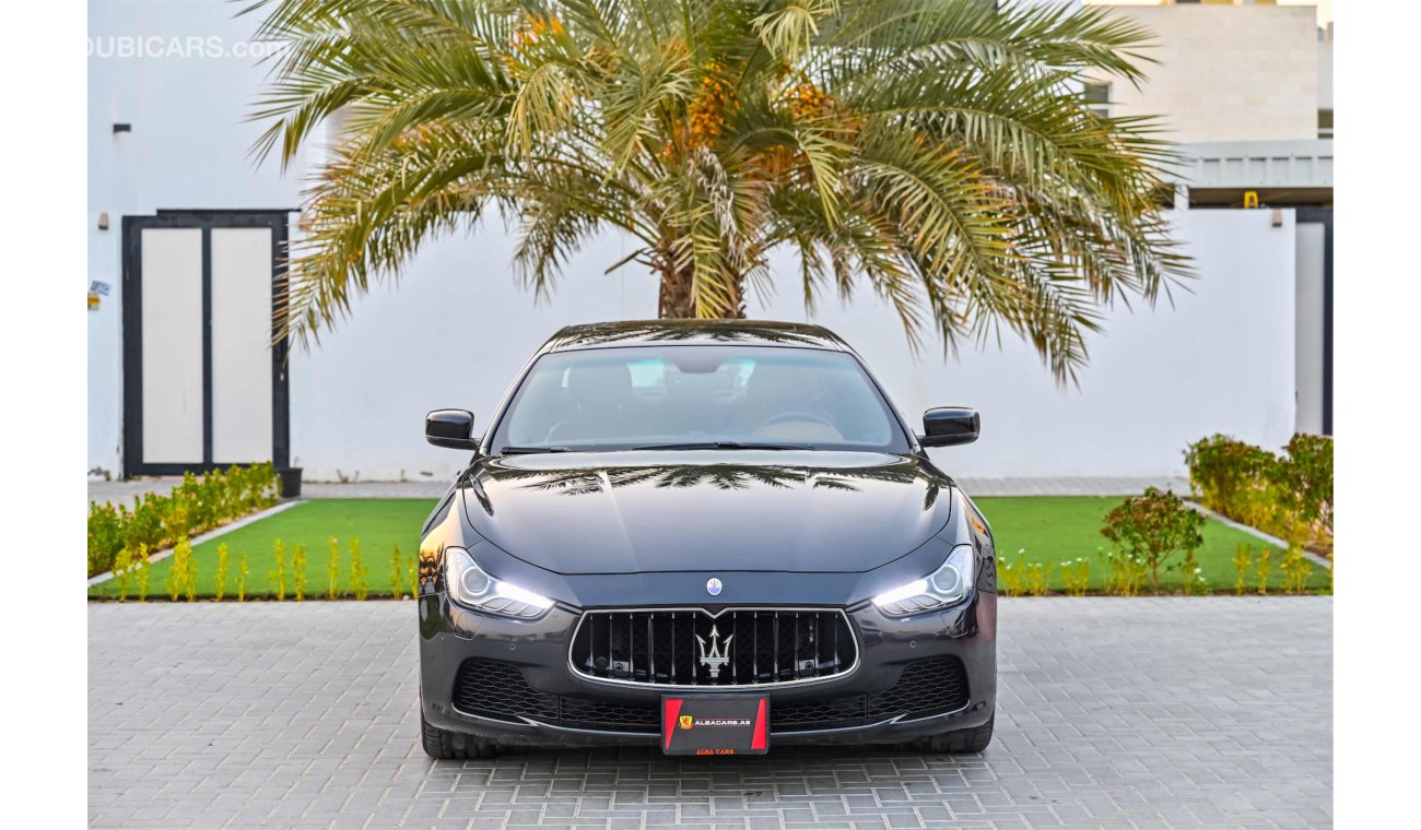 Maserati Ghibli 1,841 P.M | Stunning | 0% Downpayment | Perfect Condition
