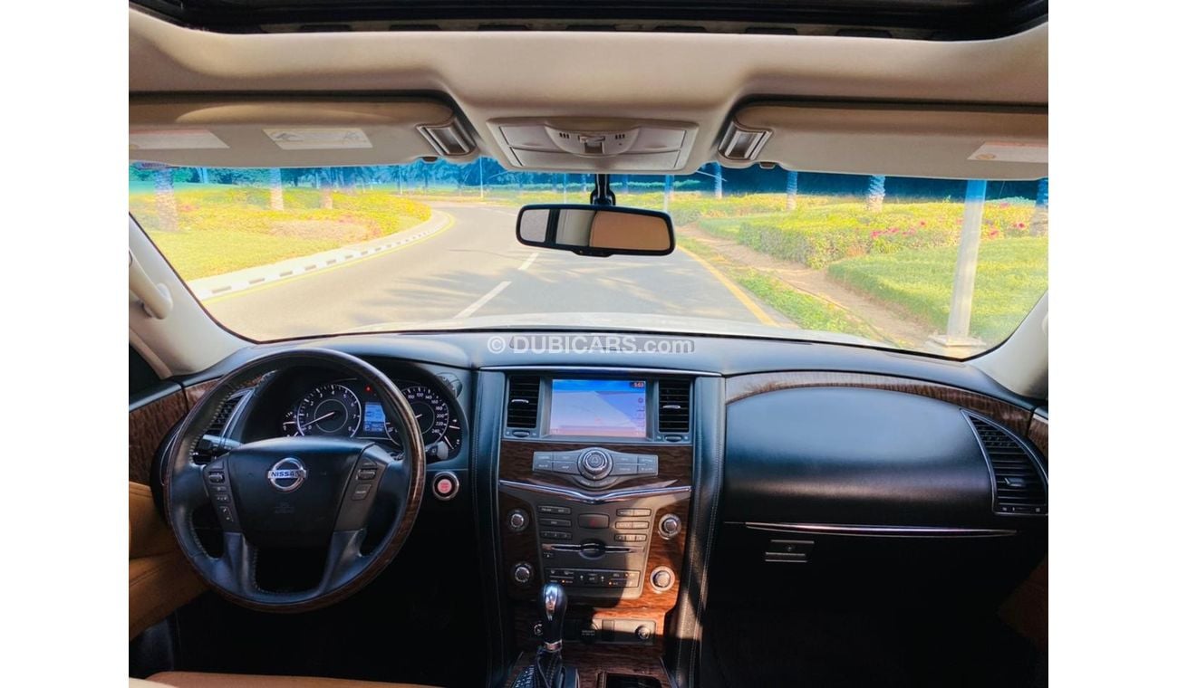 Nissan Patrol SE Platinum City Nissan patrol 2014 platinum full option perfect condition