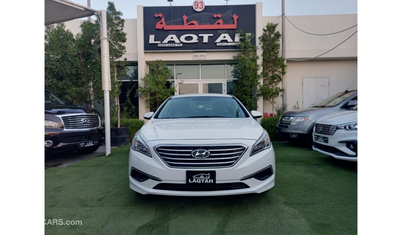 Hyundai Sonata 2016 model imported cruise control screen rear spoiler camera in excellent condition