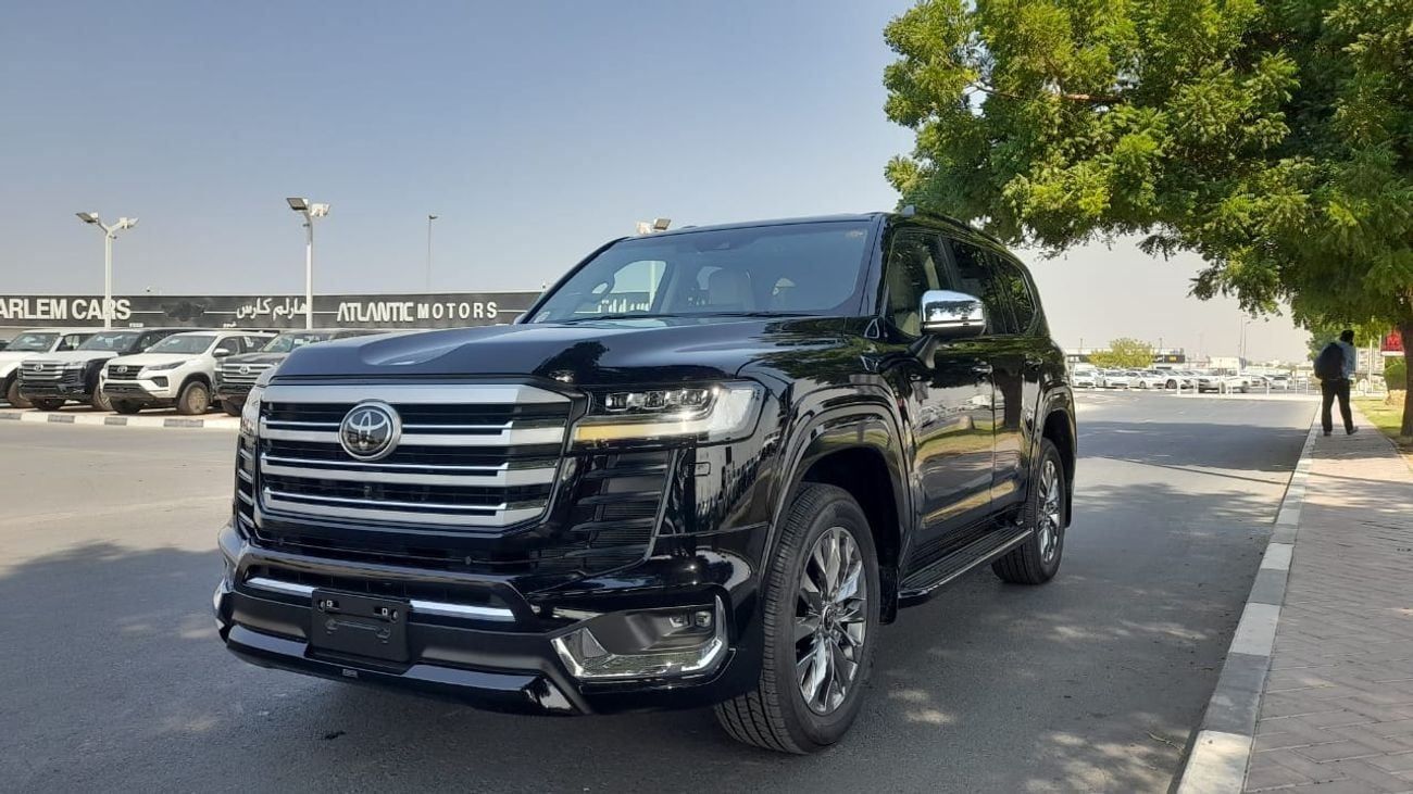 تويوتا لاند كروزر Right-Hand drive Diesel ZX black with biege