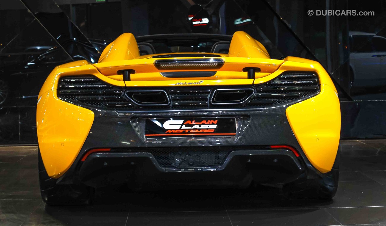 McLaren 650S Spider