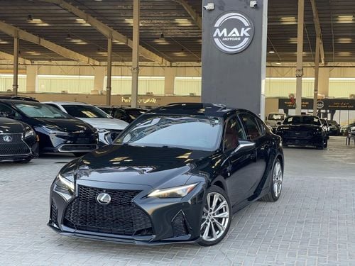 لكزس IS 350 F SPORT 3.5 V6 / 360 CAMERA / LOW MILEAGE / SCREEN / COOLING AND HEATING SEATS